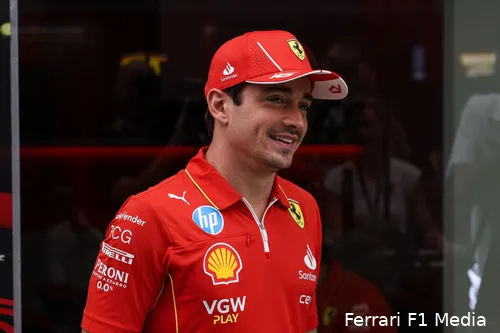 charles leclerc mediadag brazilie donderdag ferrari 2024
