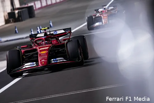 Ferrari pakt belangrijke punten in de strijd om de constructeurstitel.