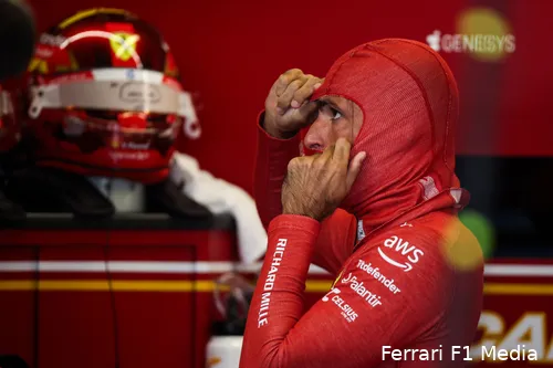 sainz ferrari abudhabi zaterdag 2024