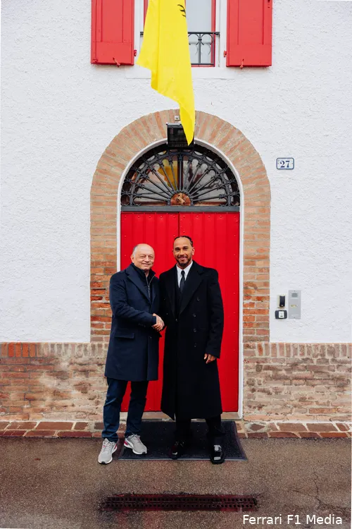 lewis hamilton benedetto vigna frederic vasseur