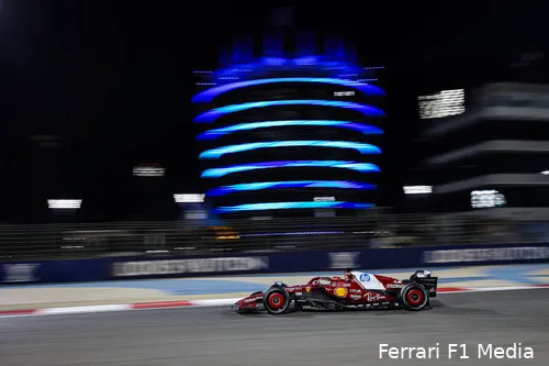 charles leclerc ferrari testdag 3 bahrein 2025 2