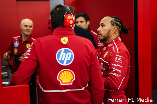 lewis hamilton ferrari testdag 3 bahrein 2025