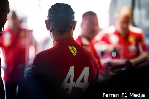 lewis hamilton ferrari melbourne 2025 kwalificatie