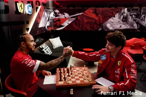 lewis hamilton ferrari melbourne 2025 kwalificatie charles leclerc leuk