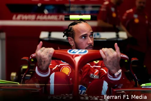lewis hamilton ferrari vrijdag australie 2025 5