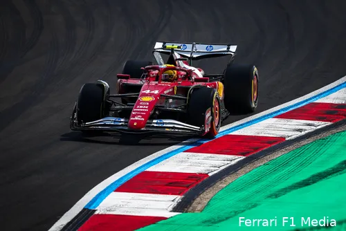 Heeft Hamilton te veel over de kerbstones gereden?