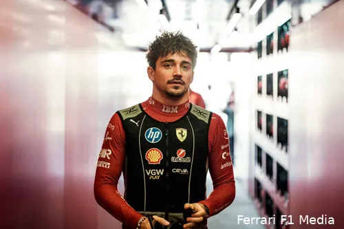 charles leclerc ferrari bahrein 2025 training