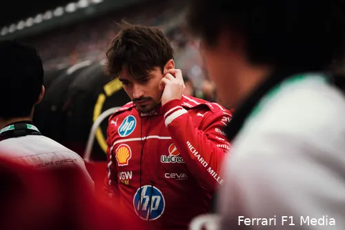 <i>Leclerc geeft aan dat Ferrari gewoon niet snel genoeg is.</i>