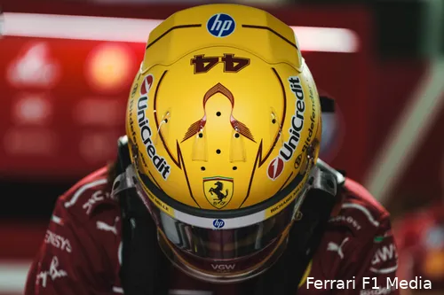 Hamilton kwam niet in de buurt van zijn teamgenoot tijdens de kwalificatie.