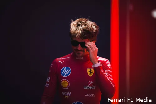 ferrari charles leclerc gp emilia romagna imola 2025 zondag