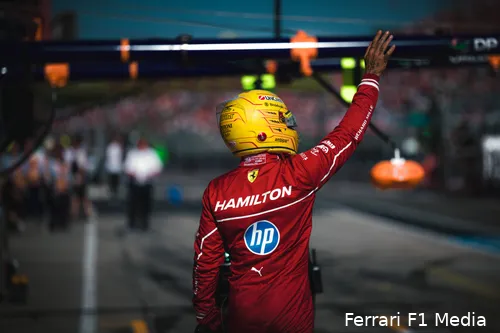 ferrari lewis hamilton gp emilia romagna imola 2025 zaterdag