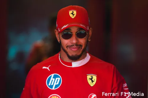 Hamilton was betrokken bij het maken van de F1-film.&nbsp;