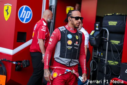ferrari lewis hamilton gp monaco 2025 zaterdag 2