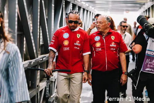 ferrari lewis hamilton gp monaco 2025 zondag fred vasseur