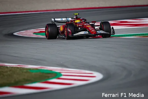 Hamilton voelt zich nog altijd niet één met zijn Ferrari-bolide.