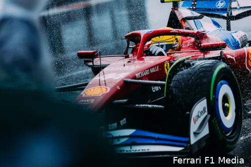 lewis hamilton ferrari 2025 miami zaterdag sprint 3