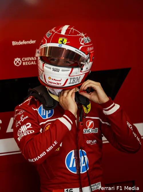 charles leclerc 2025 canada racedag ferrari