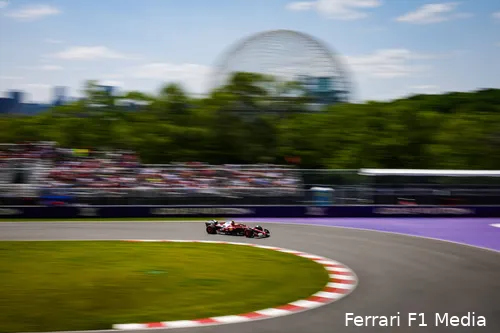 charles leclerc 2025 canada vrijdag ferrari