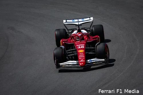 charles leclerc 2025 canada vrijdag ferrari