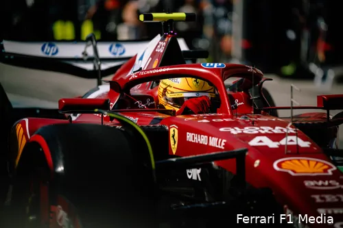 lewis hamilton ferrari canada race 2025