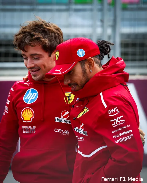 lewis-hamilton-charles-leclerc-ferrari-gp-azerbeidzjan-2025-zondag-2