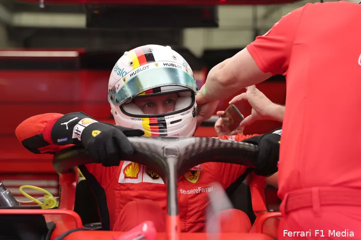 ferrari sebastian vettel sakhir