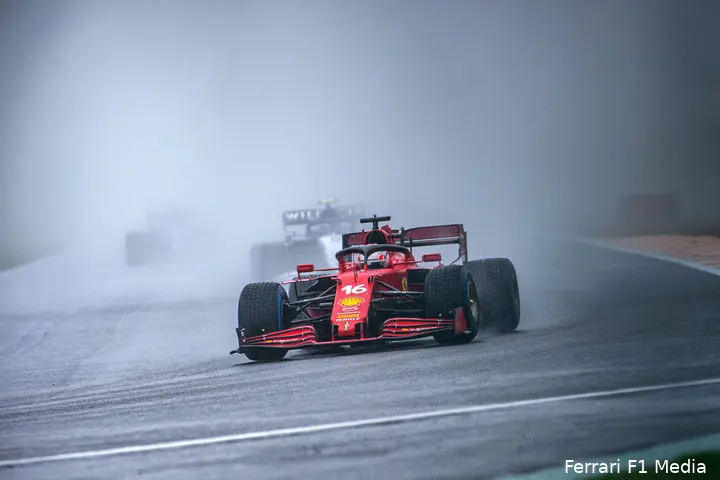 charles leclerc ferrari gp belgie 2021