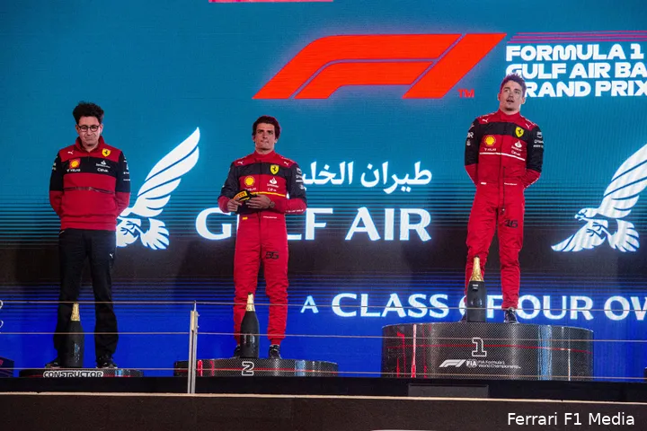 <i>Het seizoen begon perfect voor Ferrari in 2022.&nbsp;</i>