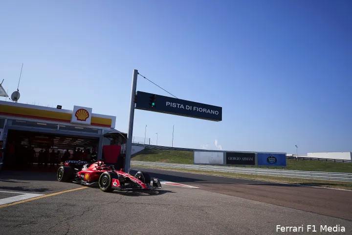 sf23 ferrari f1 2023 fiorano