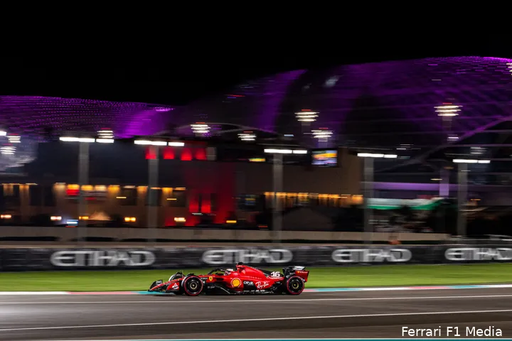 charles leclerc ferrari abudhabi