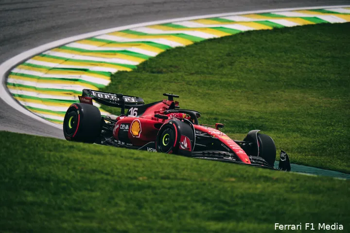 charles leclerc ferrari brazilie 2023 11