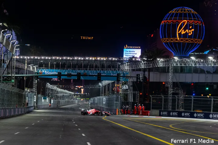 Leclerc was ook in Q2 ontzettend snel. (Foto: Ferrari F1 Media)