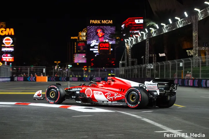 leclerc lasvegas sf 23 ferrari