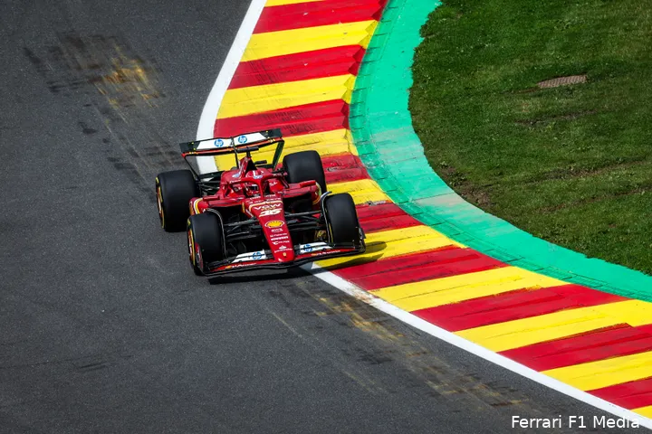 charles leclerc ferrari vrijdag gp belgie 2024 12