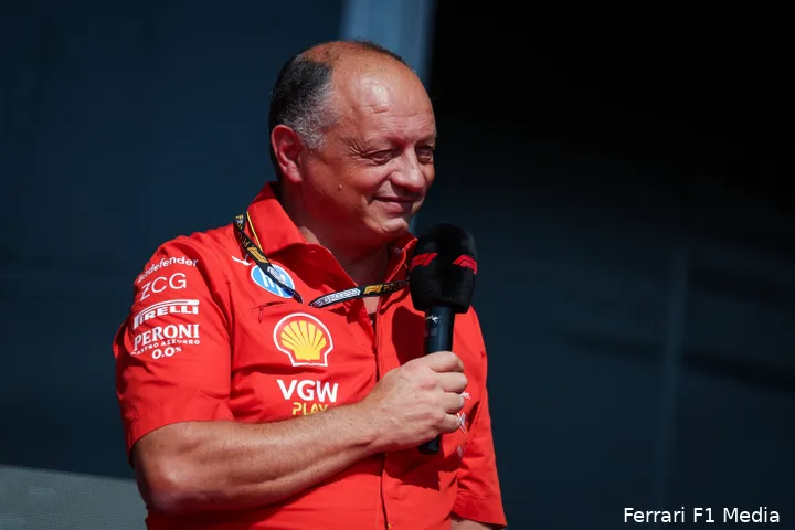 Vasseur leeft optimistisch toe naar de Grand Prix van Italië.