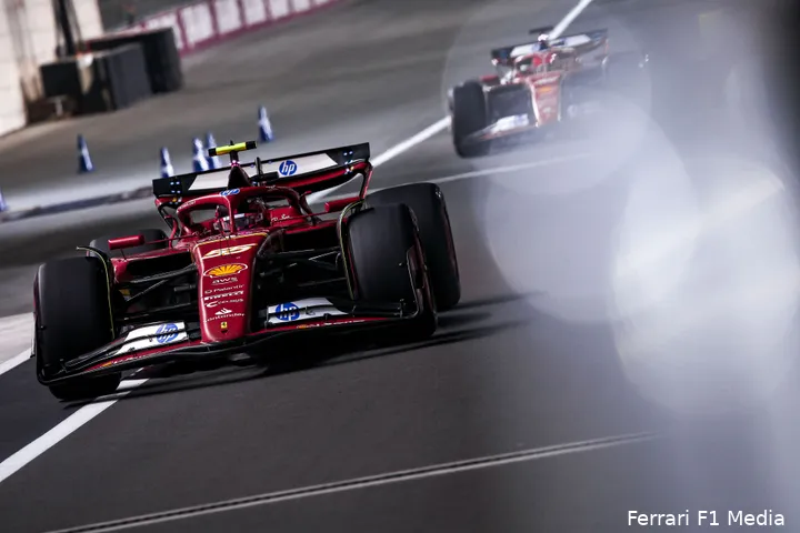 Ferrari pakt belangrijke punten in de strijd om de constructeurstitel.