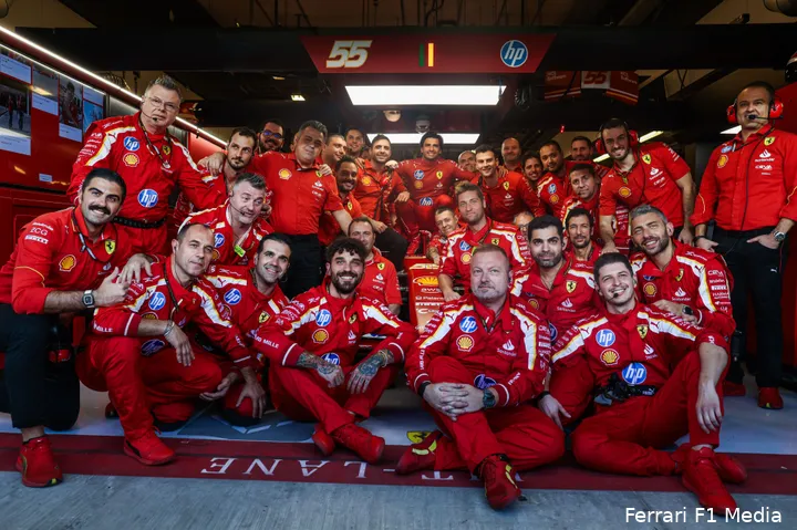 Ferrari kwam in 2024 net te kort voor de constructeurstitel.