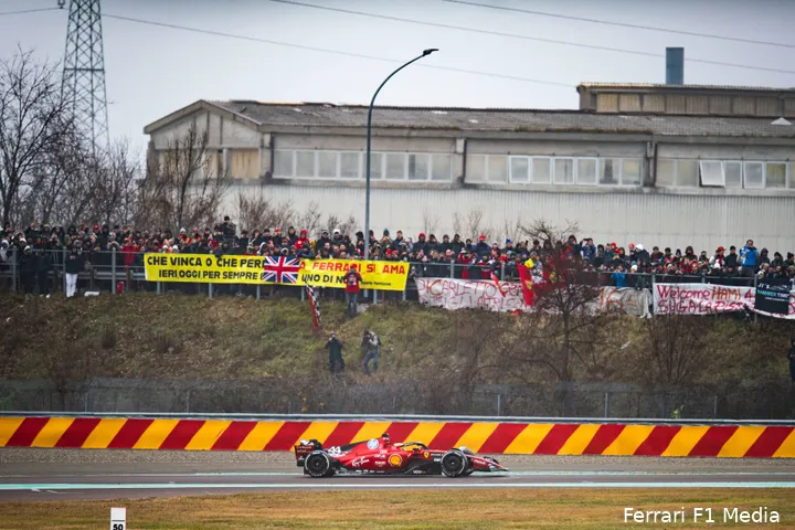 hamilton fiorano 2025 ferrari