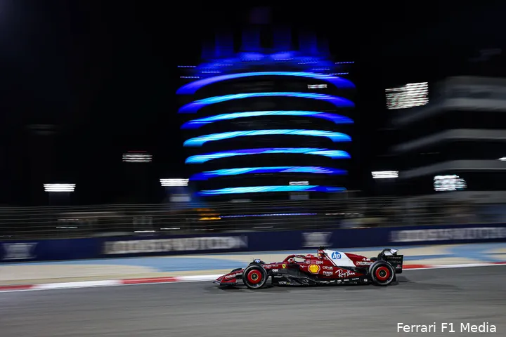 charles leclerc ferrari testdag 3 bahrein 2025 2