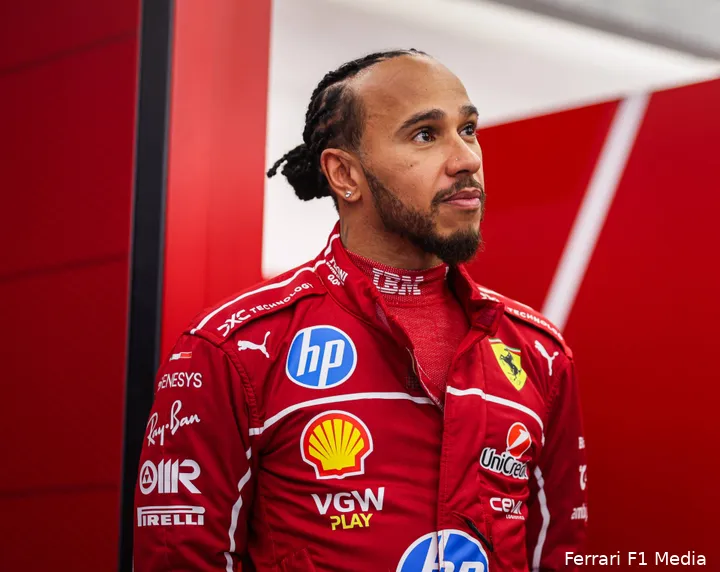 lewis hamilton ferrari testdag 3 bahrein 2025 2