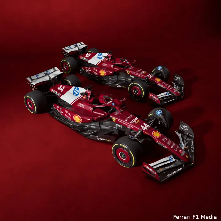 sf 25 ferrari leclerc hamilton
