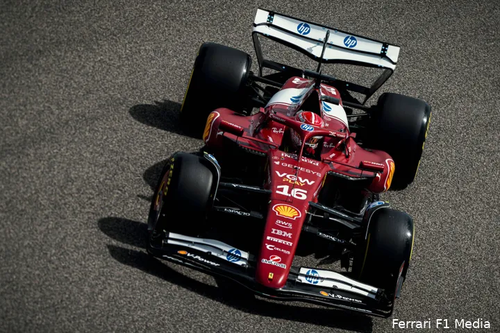 charles leclerc ferrari testdag 3 bahrein 2025 3