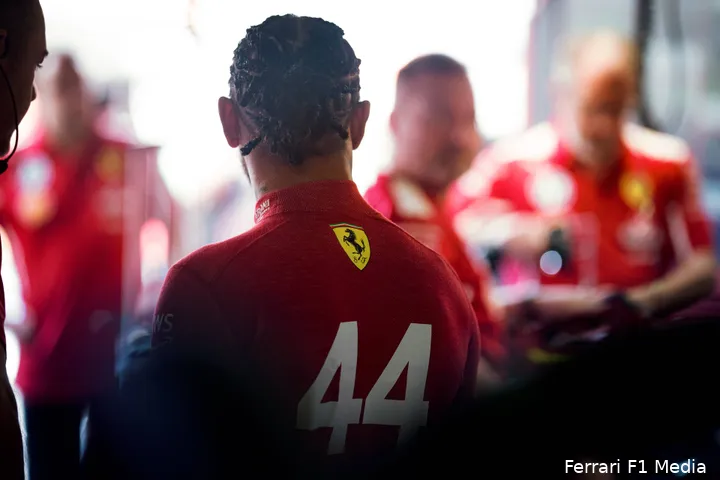 lewis hamilton ferrari melbourne 2025 kwalificatie