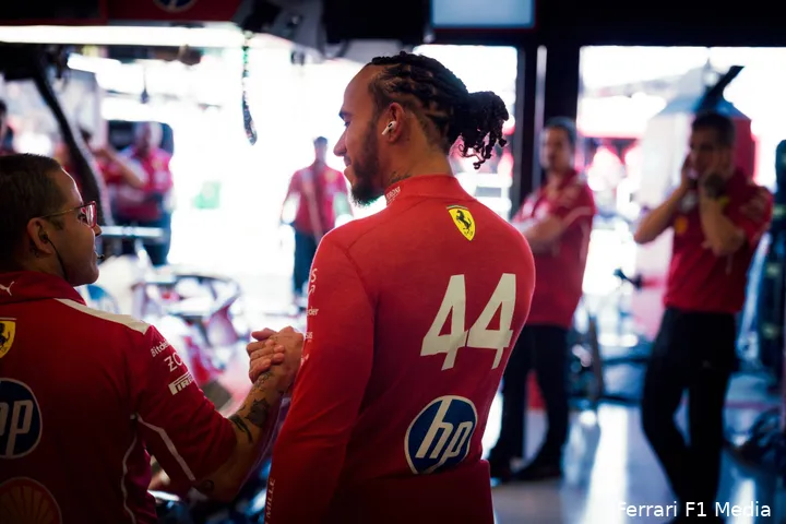 lewis hamilton ferrari vrijdag australie 2025 2
