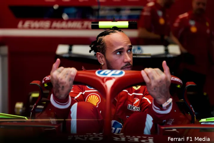lewis hamilton ferrari vrijdag australie 2025 5