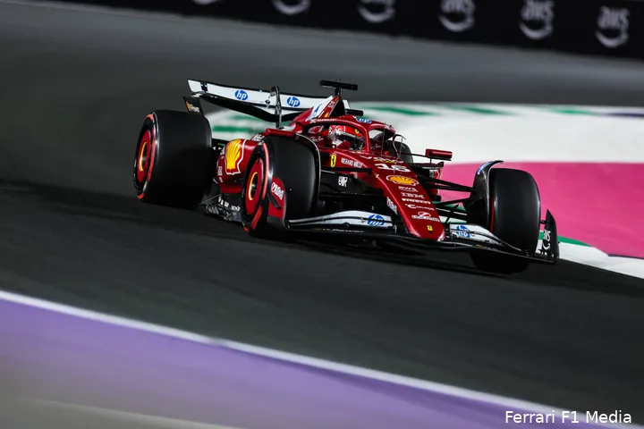 Leclerc kwalificeerde op P4 en kan mogelijk naar het podium rijden.