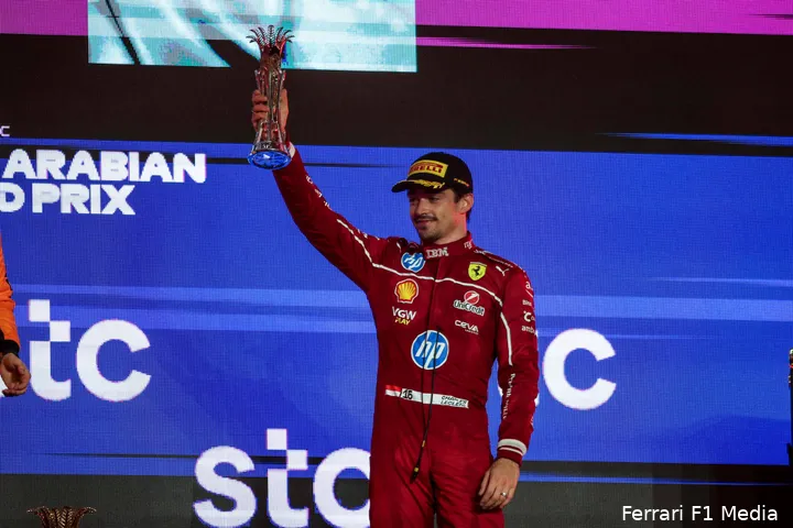 De derde plek van Leclerc in Jeddah toonde aan dat Ferrari op de goede weg is.