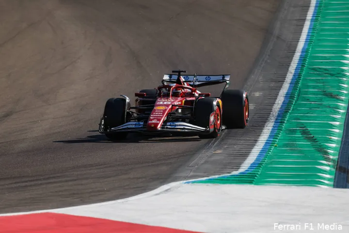 Leclerc ziet het somber in voor Ferrari.