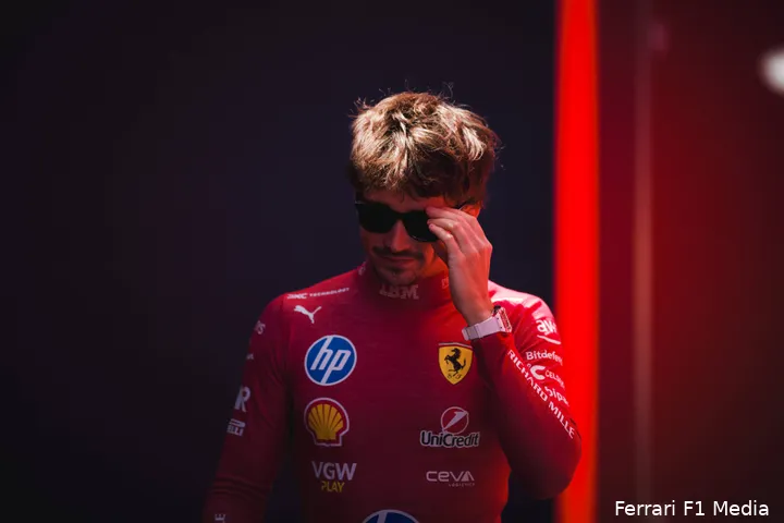 ferrari charles leclerc gp emilia romagna imola 2025 zondag