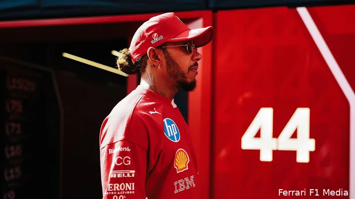 ferrari lewis hamilton gp emilia romagna imola 2025 vrijdag